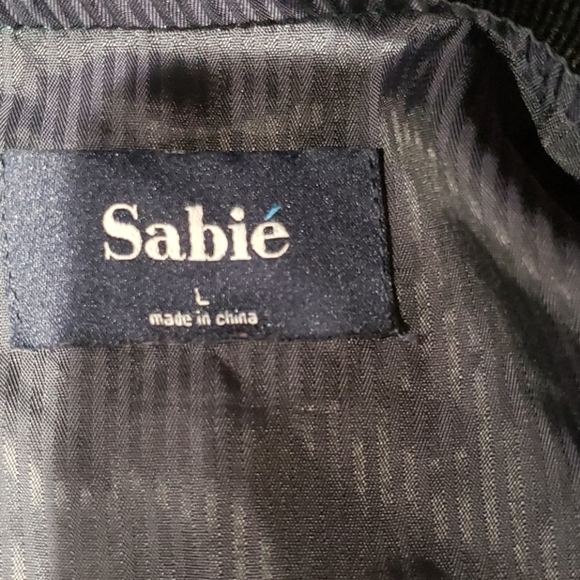 SABIE Bomber Lightweight Jacket NWOT - Picture 10 of 12